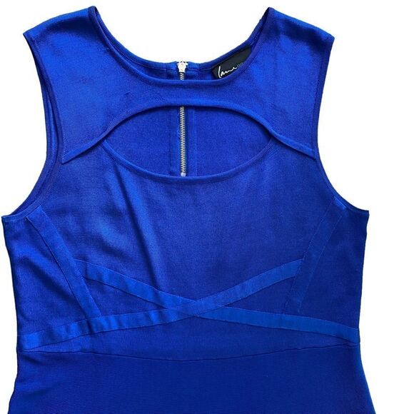 Lane Bryant | Royal Blue Cut Out Dress, Size 14/16 - Picture 2 of 7